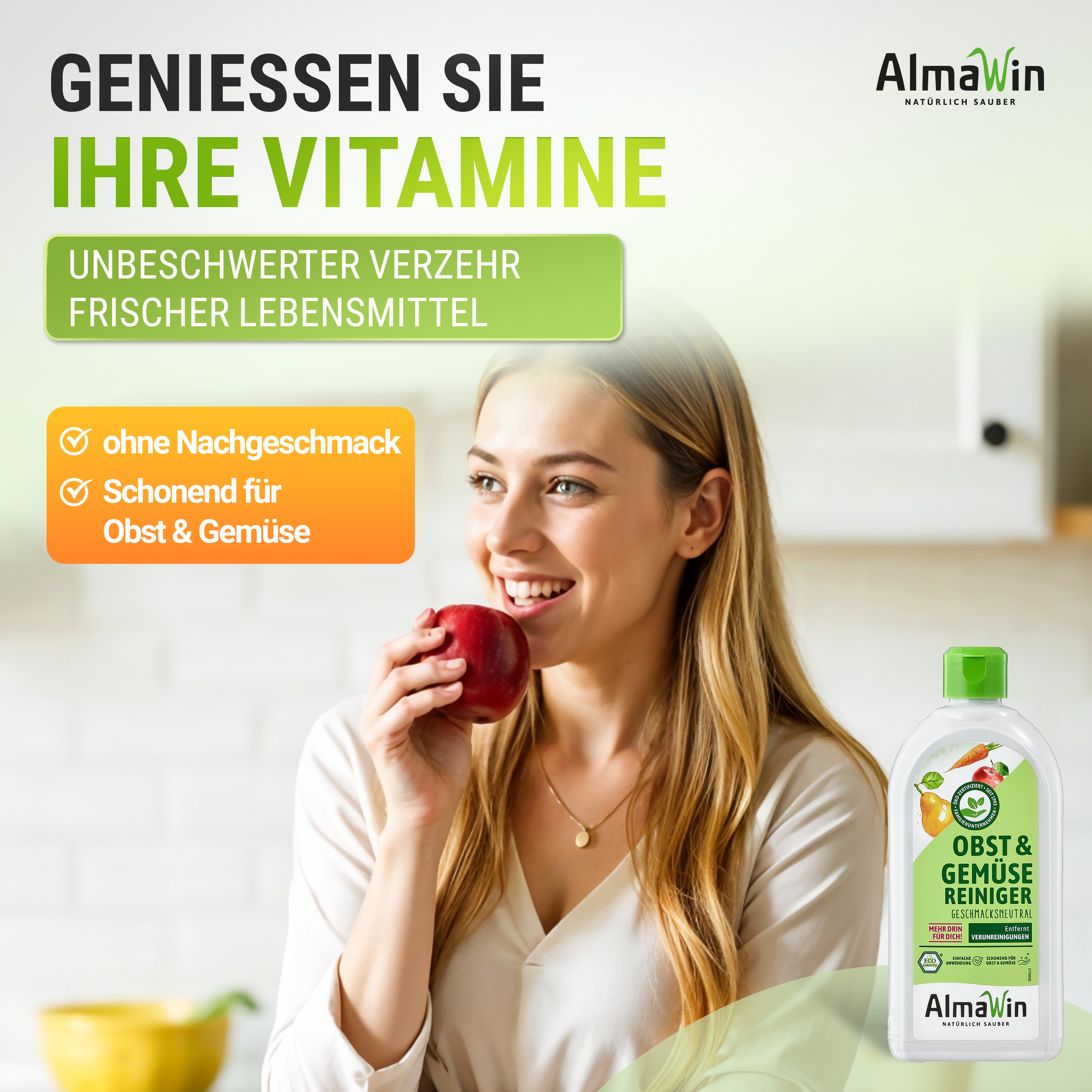 Obst u. Gemüse Reiniger