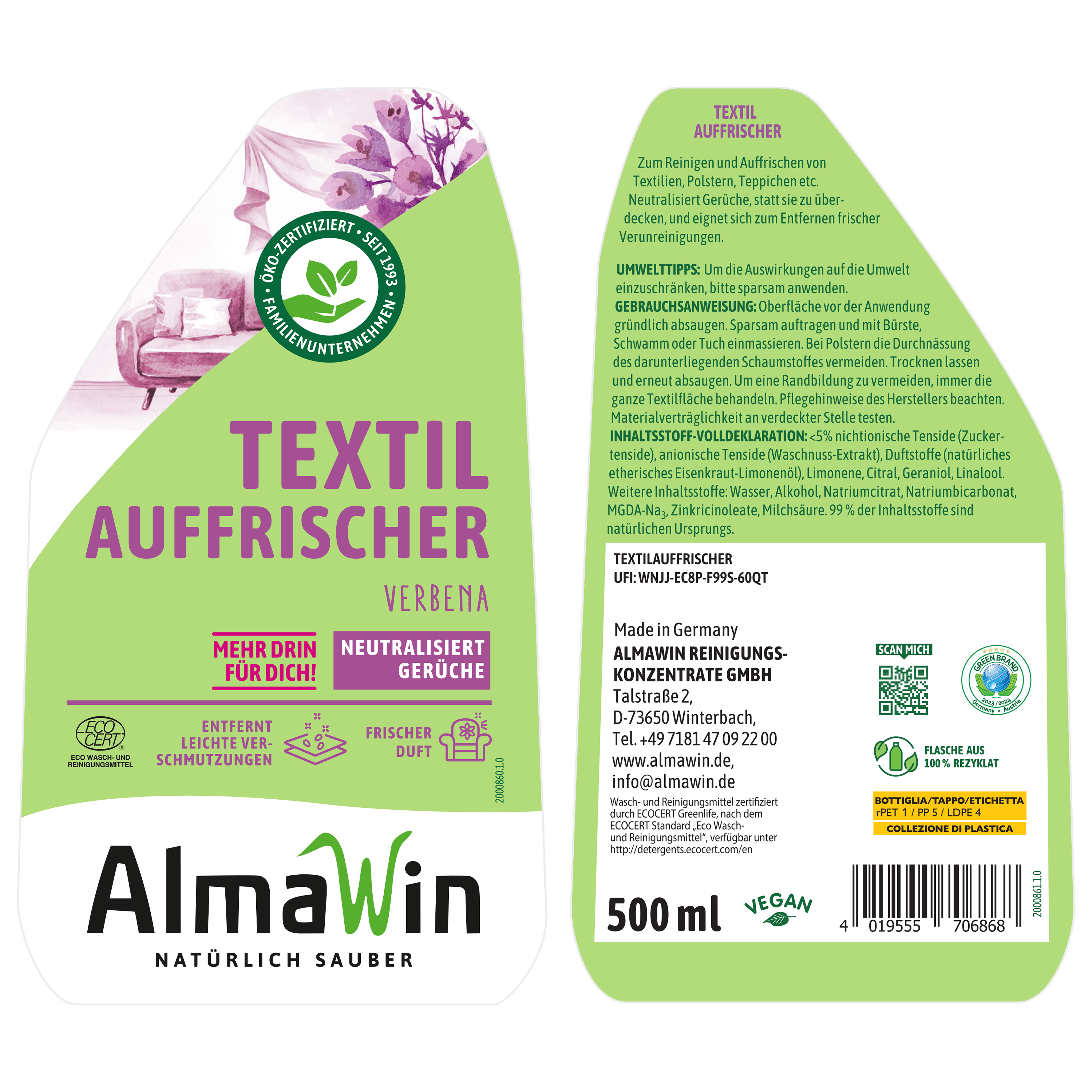 Textilauffrischer