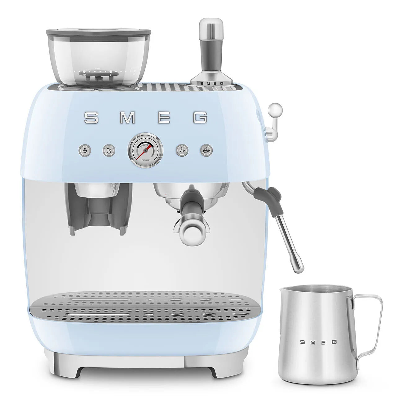 smeg Espressomaschine mit Mahlwerk Lavazza-Edition