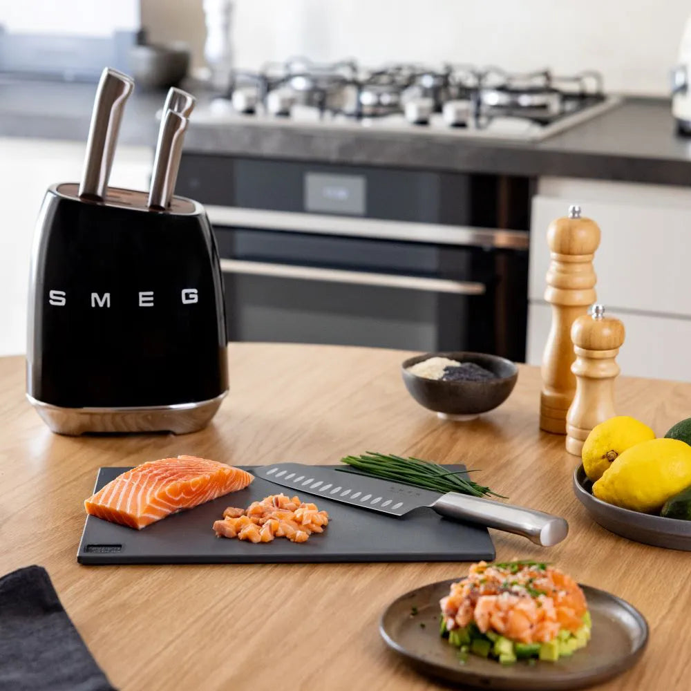 smeg Messerblock KBSF02BL