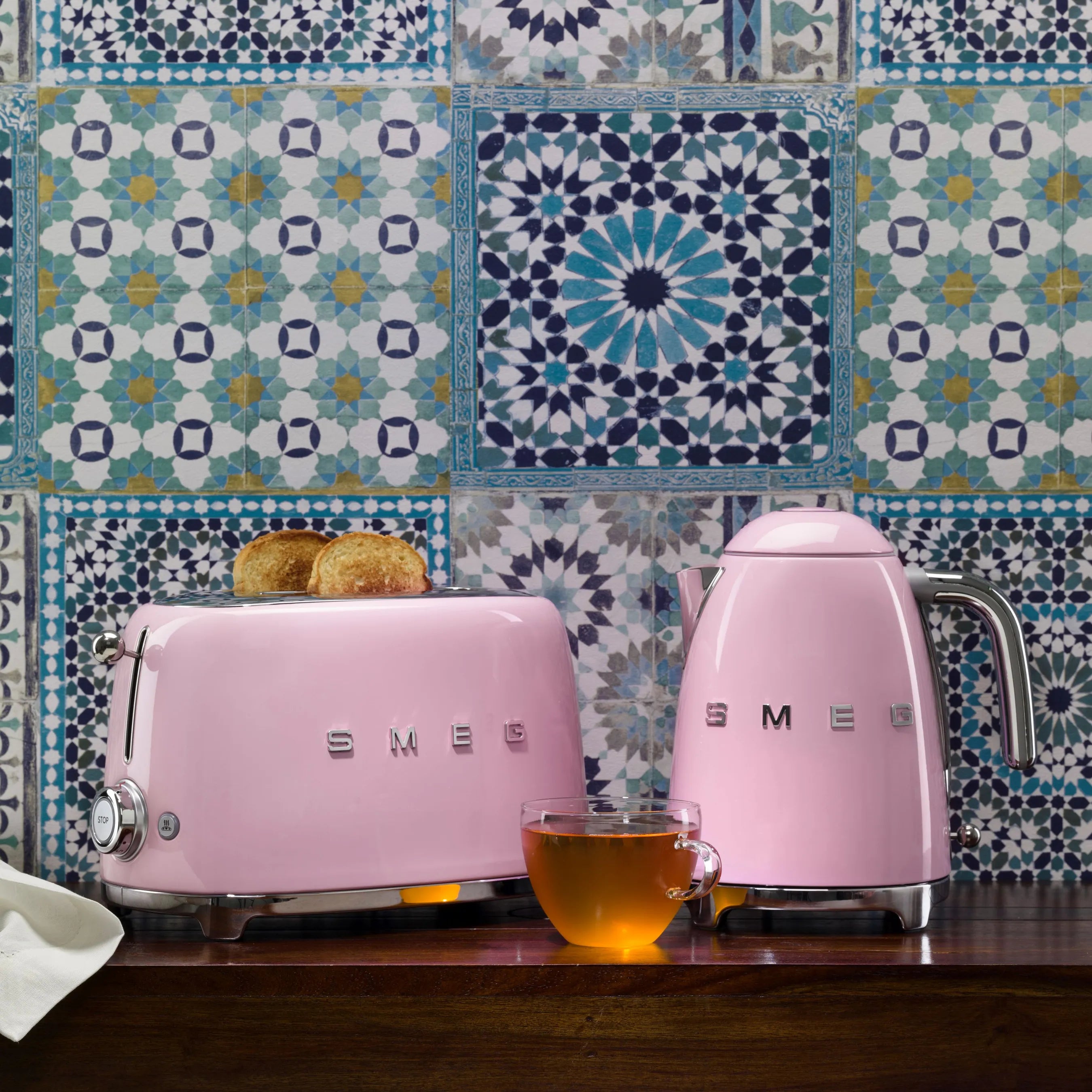 smeg 4-Schlitz-Toaster 50's Style