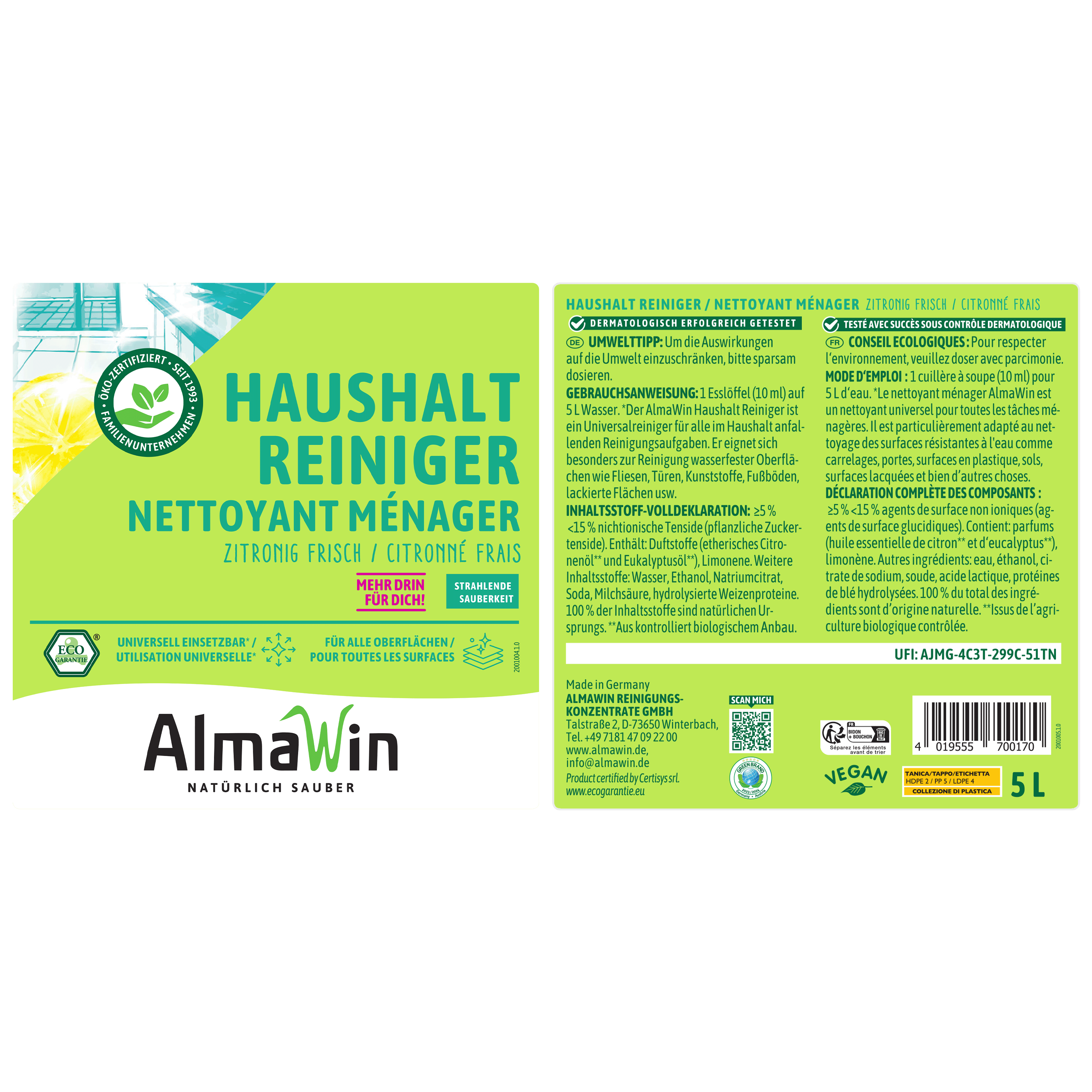 Haushalt Reiniger 5L