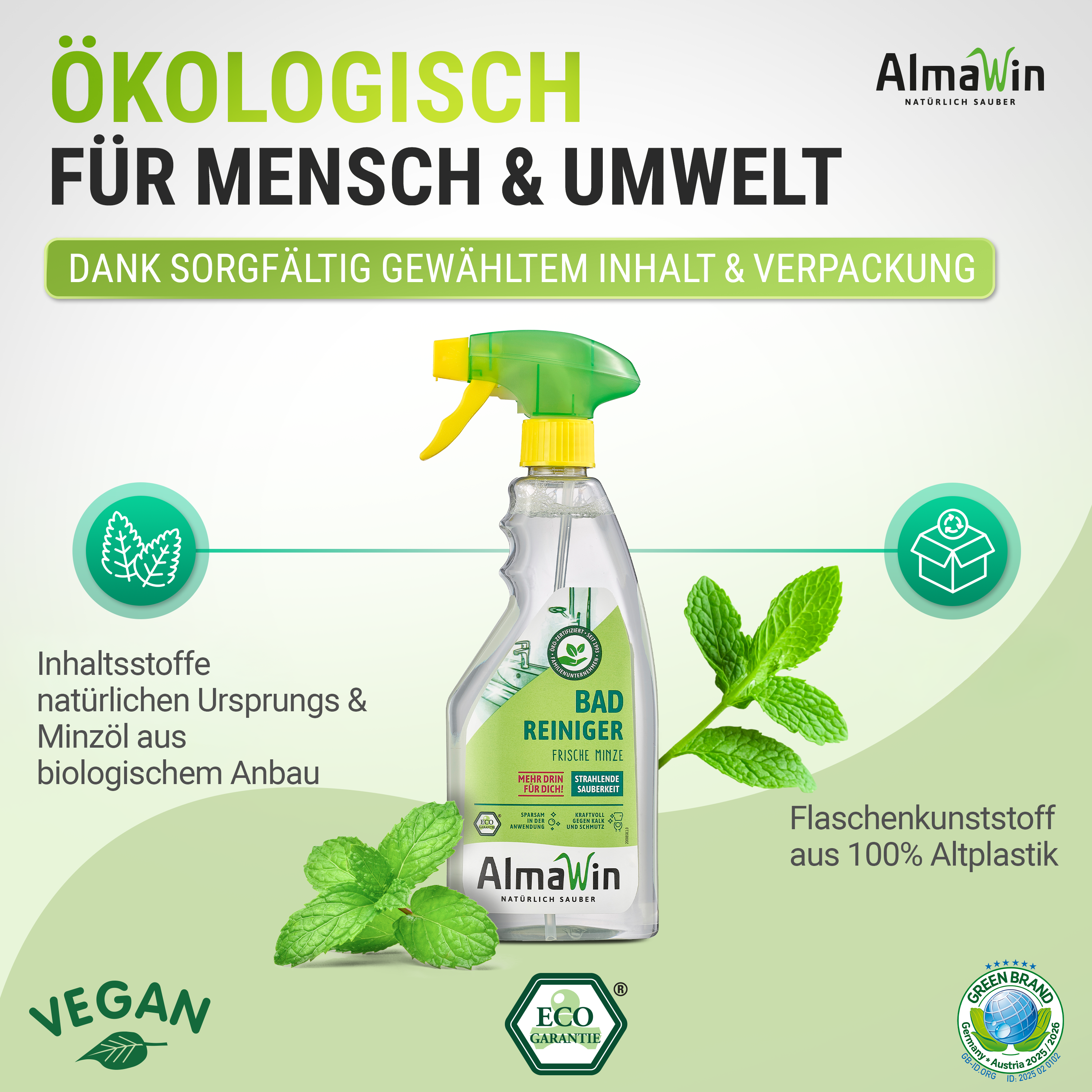 Bad Reiniger frische Minze