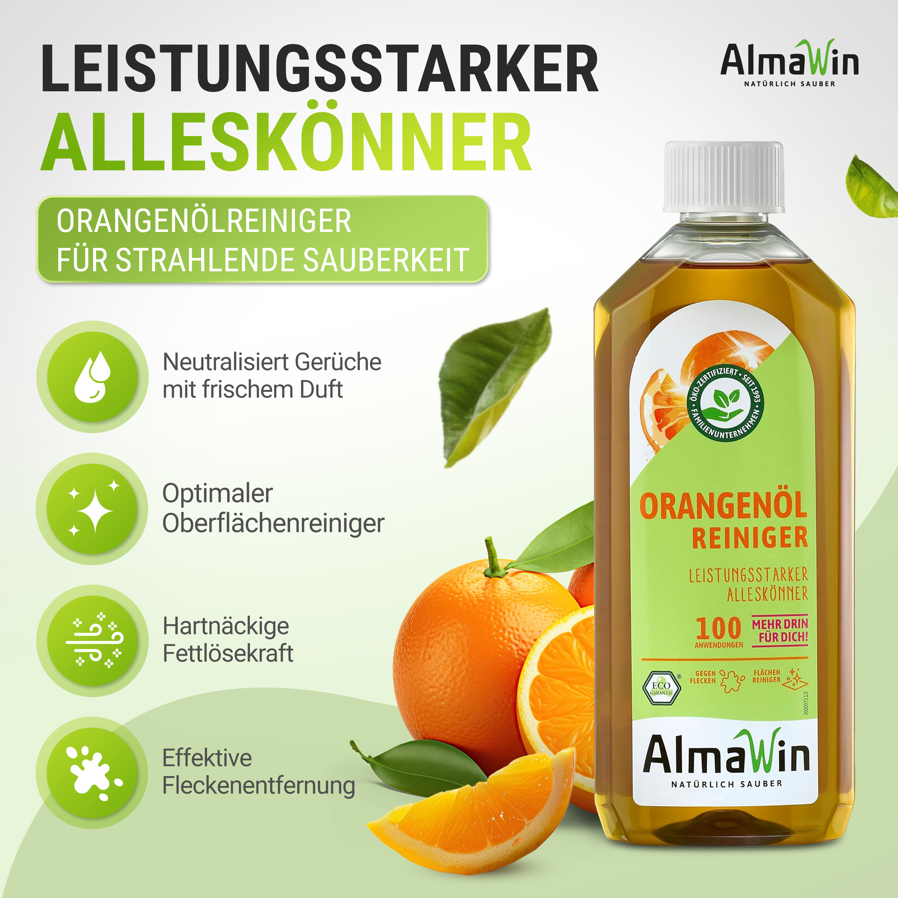 Orangenölreiniger Ecogarantie