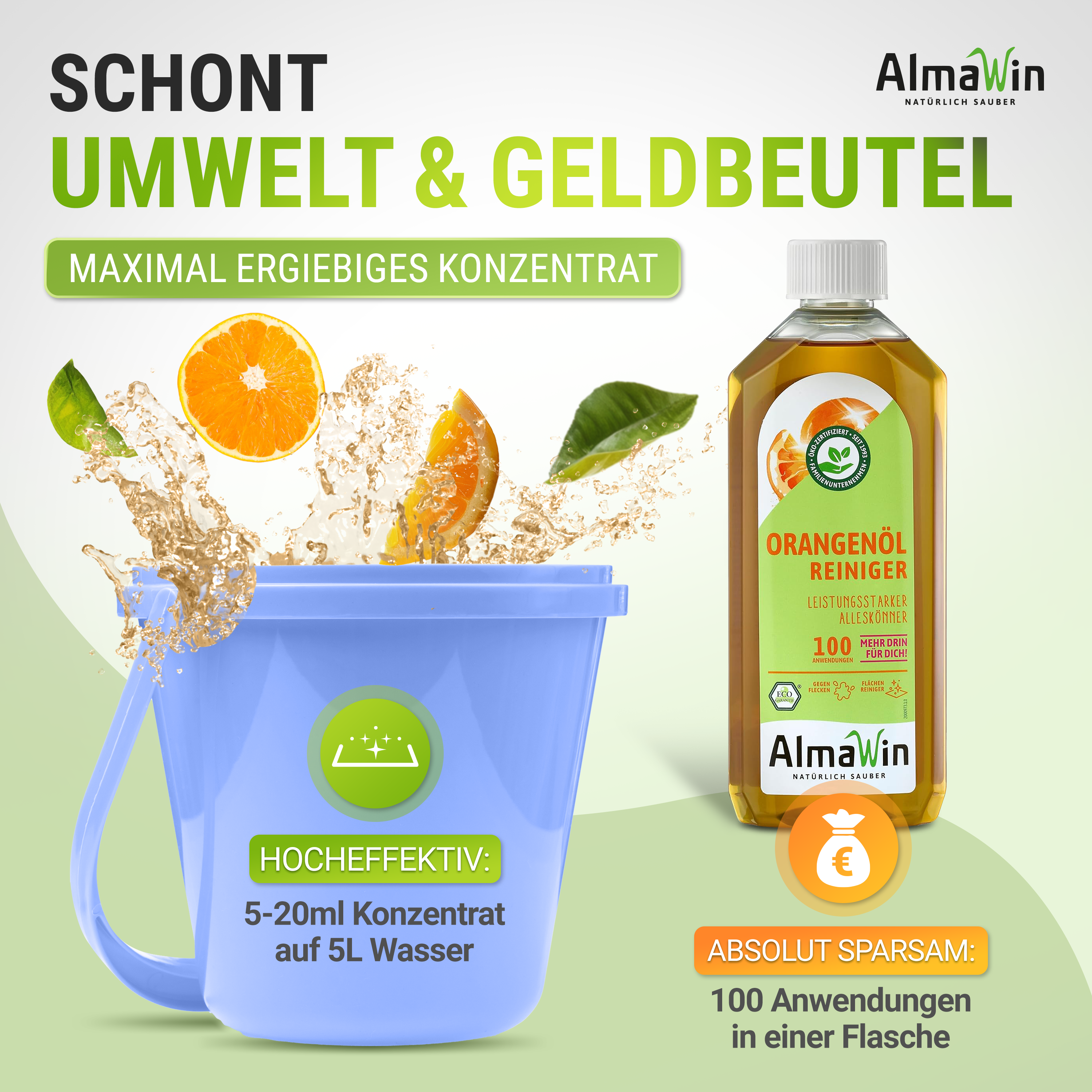 Orangenölreiniger Ecogarantie