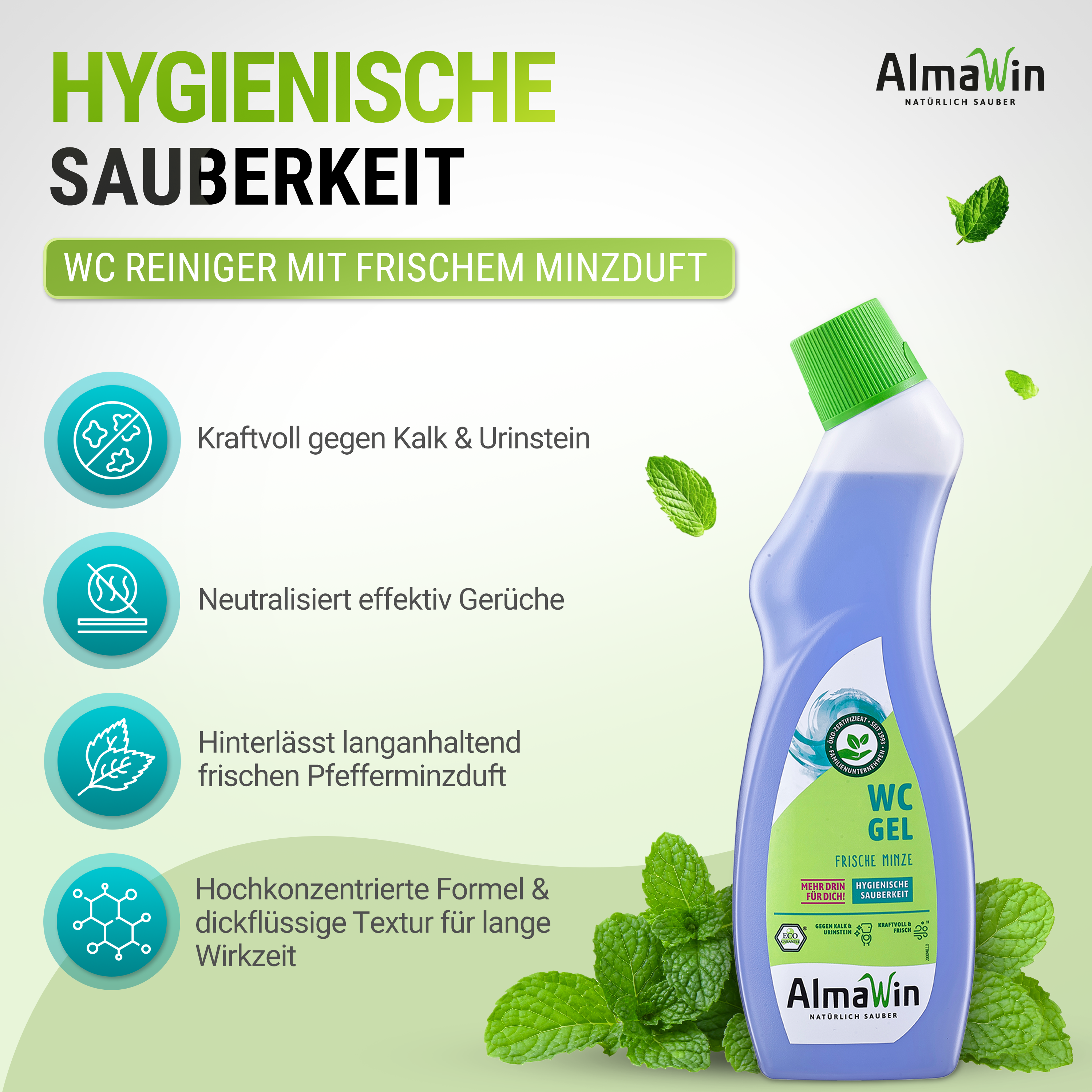 WC Gel Frische Minze