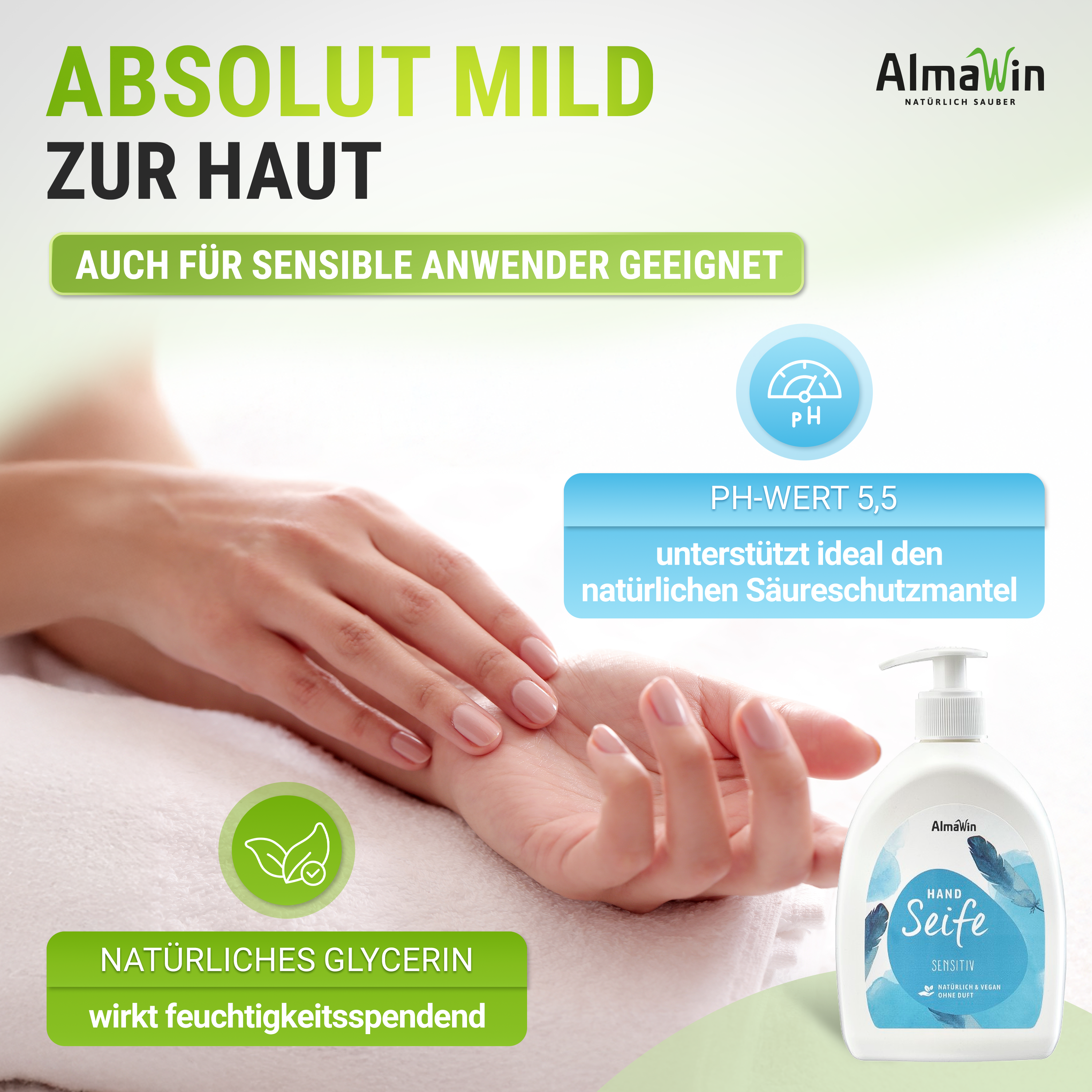 Handseife Sensitiv