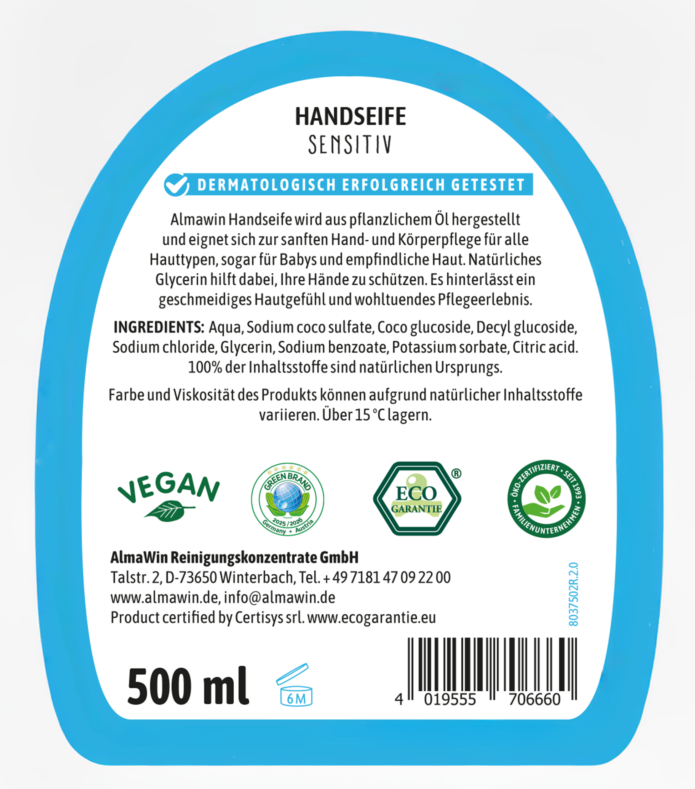 Handseife Sensitiv