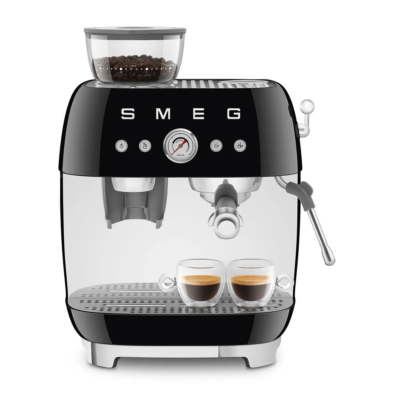 smeg Espressomaschine mit Mahlwerk Lavazza-Edition
