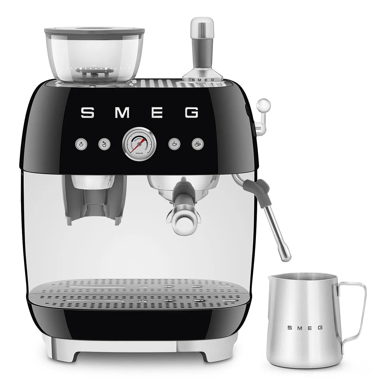 smeg Espressomaschine mit Mahlwerk Lavazza-Edition