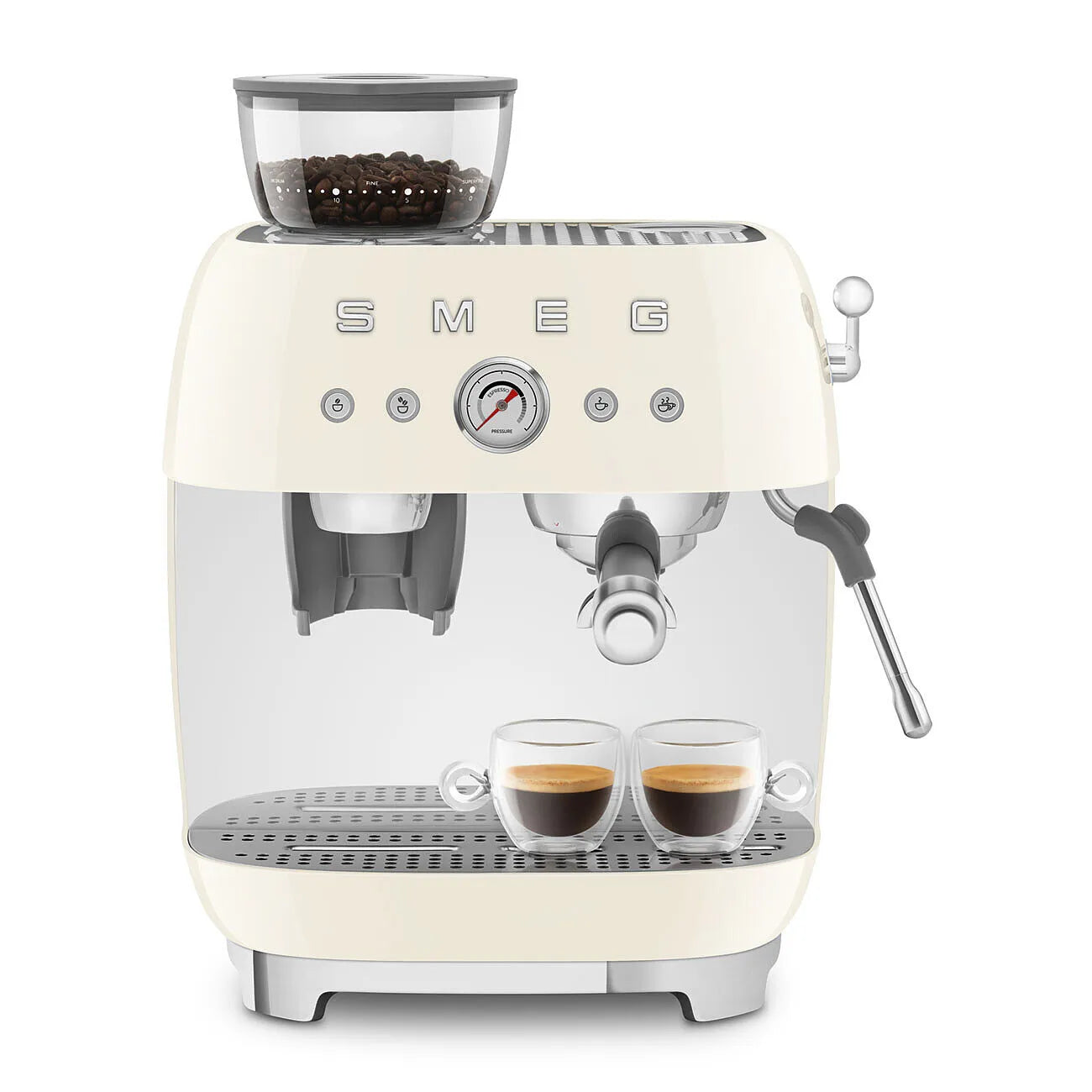 smeg Espressomaschine mit Mahlwerk Lavazza-Edition