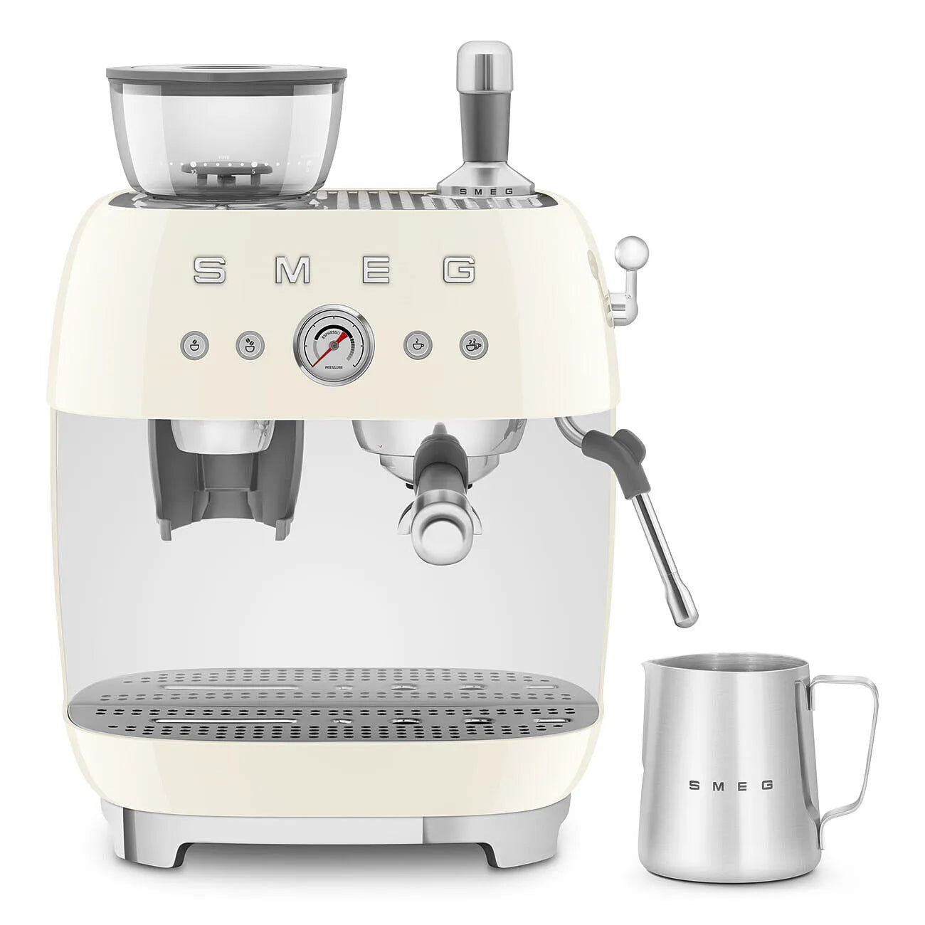 smeg Espressomaschine mit Mahlwerk Lavazza-Edition