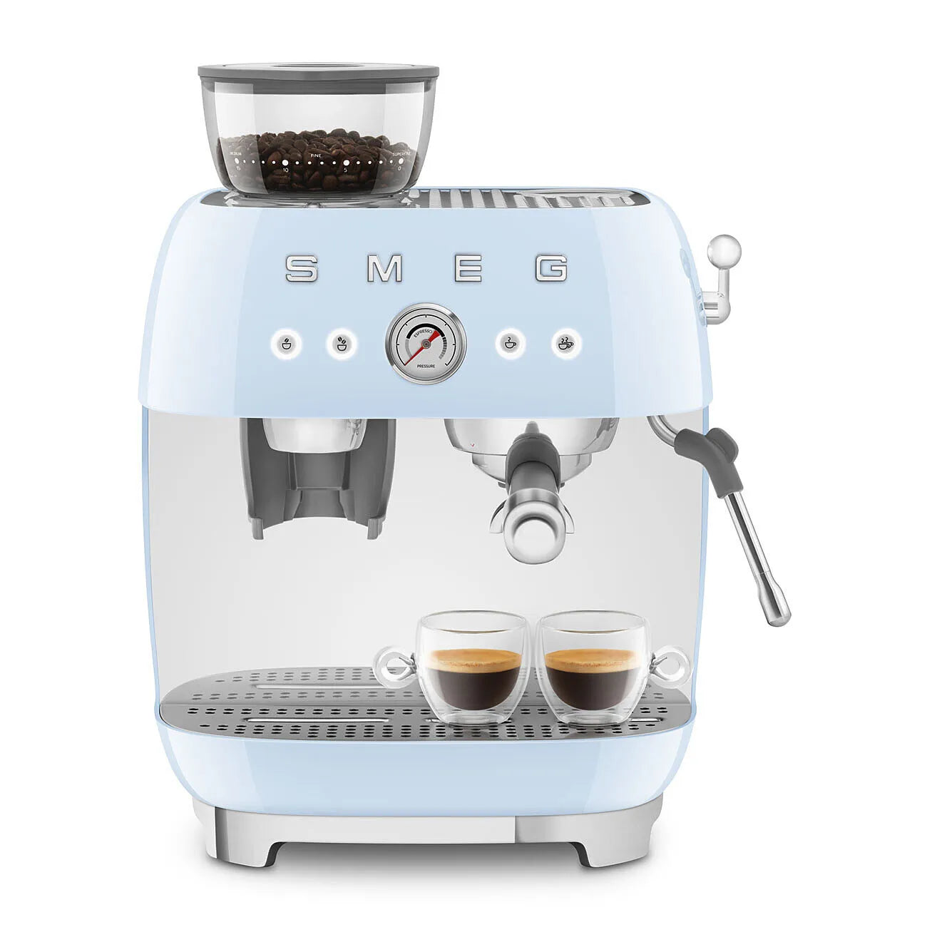 smeg Espressomaschine mit Mahlwerk Lavazza-Edition