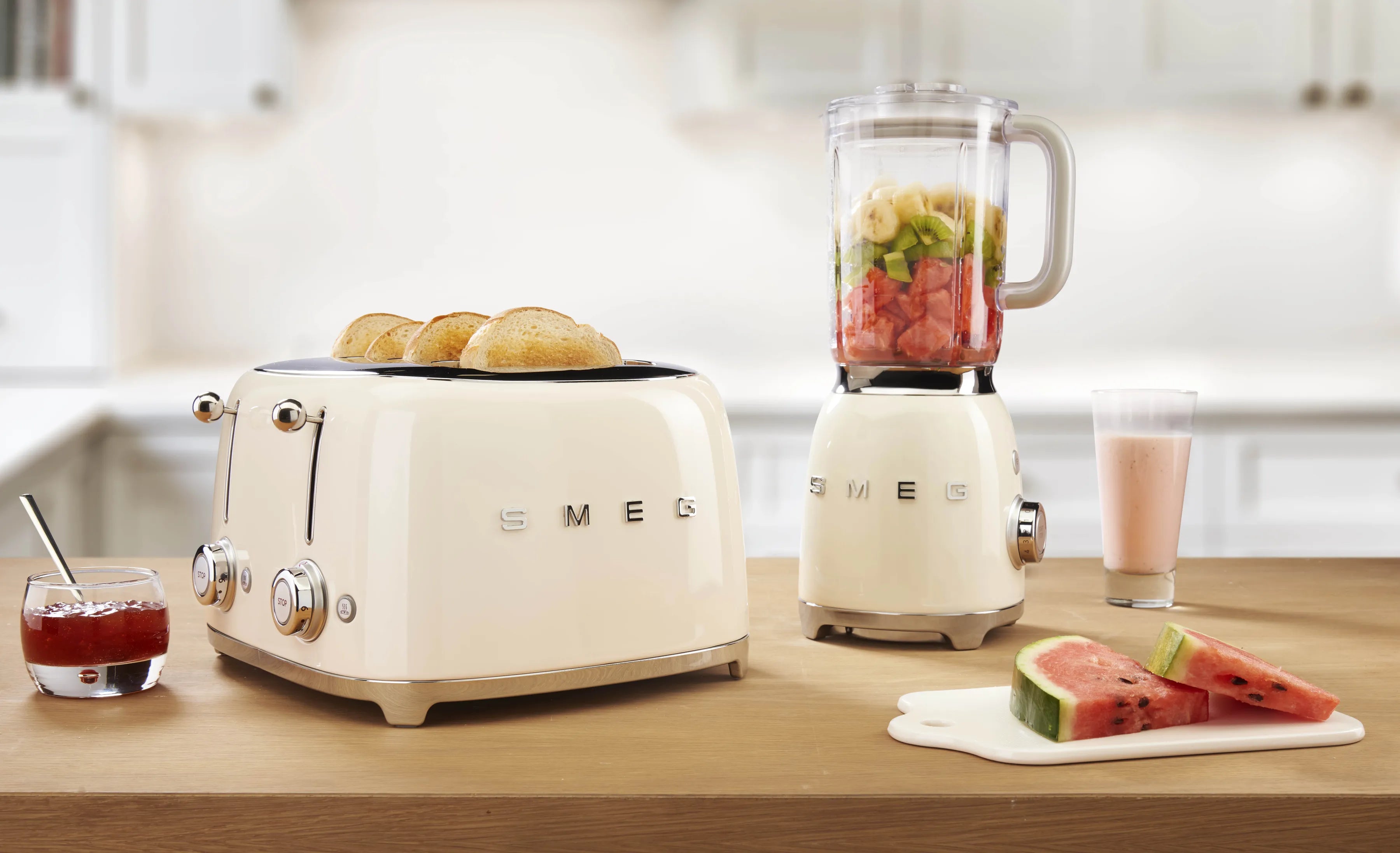 smeg 4-Schlitz-Toaster 50's Style