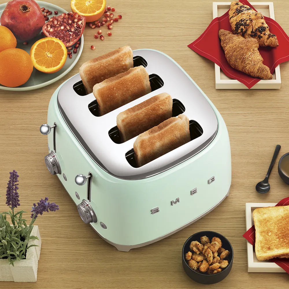 smeg 4-Schlitz-Toaster 50's Style